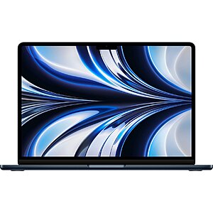 Apple MacBook Air: 13.6", M2, 8GB RAM, 256GB SSD $849