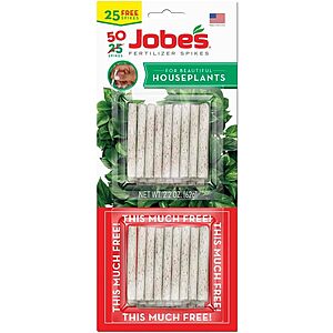 $1.98: 50-Count Jobe's Indoor Houseplants Fertilizer Spikes
