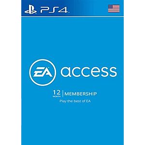 EA Access 12 Month PS4 (US) $24.20