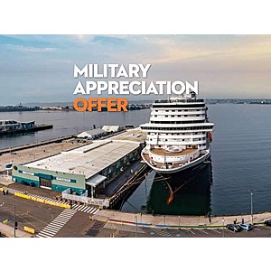 [US Military Only] Holland America Line $100 Onboard Spending Money Free On Cruises From San Diego - Through December 31, 2021