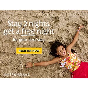 Best Western Hotels Stay Two Nights Earn One Free Night in Rewards Program (Travel February 5 - May 5, 2024) **Must Register**