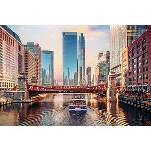 RT Portland OR to Chicago or Vice Versa $197 Nonstop Airfares on American Airlines BE (Travel May - July 2024)