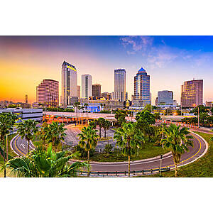 Summer RT San Antonio TX to Tampa FL or Vice Versa $176 Airfares on American Airlines BE (Travel June - September 2024)
