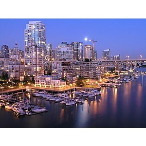 Kansas City to Vancouver Canada $258-$275 RT Airfares on United Airlines (Travel Sept-Feb 2020)