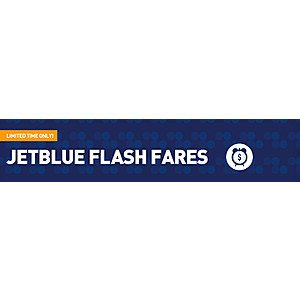 [EXPIRED] Jetblue Airways Flash Sale - One Way Airfares Starting from $19 - Book Today or While Supplies Last
