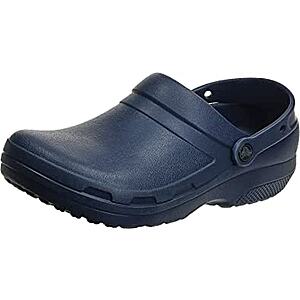 Crocs Unisex Specialist II Work Shoes $20.95 - All Sizes, Navy Blue Only, Prime