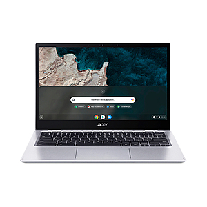 Acer Spin 513 - 13.3" 2-in-1 Chromebook Qualcomm 7c 2.1GHz 4GB RAM 64GB Flash ChromeOS | CP513-1H-S60F *Factory Recertified* $179