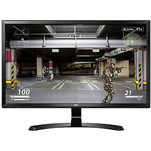 27" LG 27UD58-B 4K IPS 3840 x 2160 Monitor, Ends in 4 Hours! Extended Warranty, Free Shipping, No Tax (BuyDig on Ebay) $229