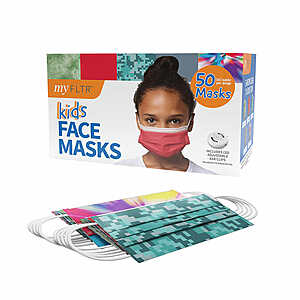 Costco members - FLTR Kids General Use Face Mask, 250 Masks for $9.95 + Free Shipping