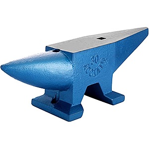 66 pound steel Anvil - free shipping $129 at Amazon