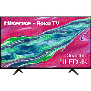 65" Hisense 65U6GR Quantum ULED 4K UHD Smart Roku TV (2021) $500 + Free Shipping