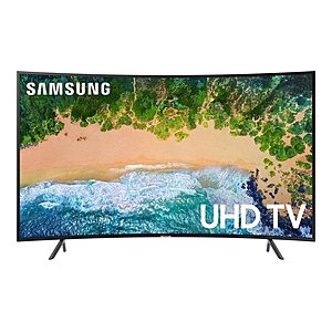 55" Samsung UN55NU7300FXZA Curved 4K UHD HDR Smart LED HDTV $406 + Free Shipping