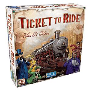 Ticket to Ride Board Game - Target Circle Coupons YMMV $17.62