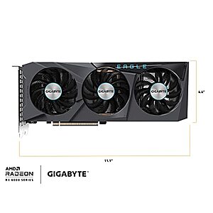 Gigabyte AMD RX 6650 XT Eagle GDDR6 Graphics Card w/ 2 Games $300 + Free Shipping