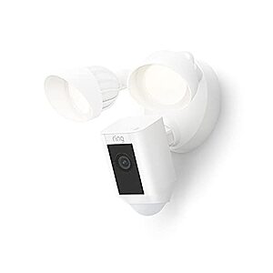 Prime Members: Ring Floodlight 1080p Motion Activated Wired Plus Cam $150 or Less + Free Shipping
