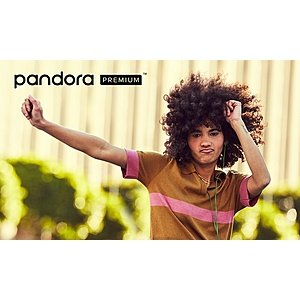 3-Months Pandora Premium Subscription Free Via Groupon