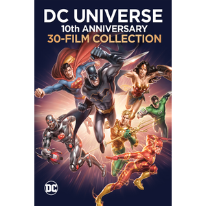 30-Film DC Universe 10th Anniversary Collection (Animated, Digital HD) $8