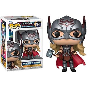 Funko POP! Marvel Vinyl Figures: Love and Thunder Mighty Thor $5 & More