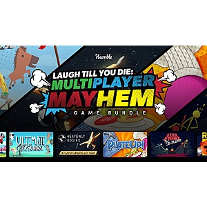 Humble Bundle: Laugh Till You Die Multiplayer Mayhem Bundle (Steam PC Digital Download): 2-Game Bundle $3, 4-Games $6, & 7-Games $10