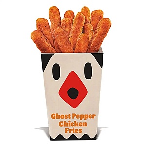Burger King Restaurant: 4-Piece Ghost Pepper Chicken Fries Free w/ $1+ purchase (Online or via BK App at Participating Restaurants)