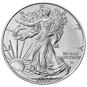 Costco 1 oz American Eagle Silver Coin, 20-count $519.99