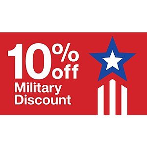 Target: Coupon for Military, Veterans & their Families 10% Off (Exclusions Apply)