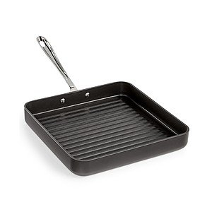 All-Clad: 11" Hard-Anodized Grill Pan or Griddle $30 each + Free S/H