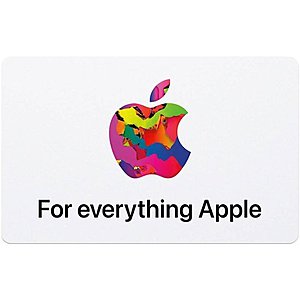 $100 Apple Gift Card (Physical or Digital) + $20 Best Buy eGift Card $100