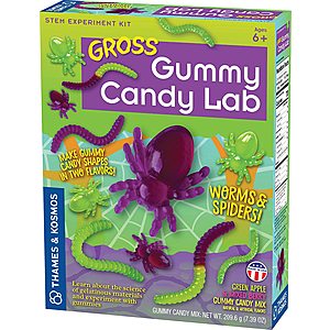Children's Toys & Games: Worms & Spiders Gummy Candy Lab $9.75 & More