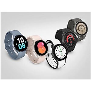 Trade in any smartwatch of any brand, get $75 off on Samsung watch 5 and $125 on watch 5 pro. Price of watch 5 $139.50, watch5 pro $279 after trade in w/ EPP/EDU discounts