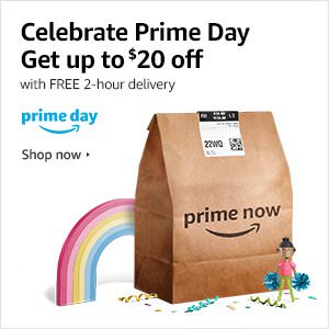 Prime Members: First + Second Prime Now/Whole Foods Market Orders  $10 Off (Valid for First Time Customers Only)