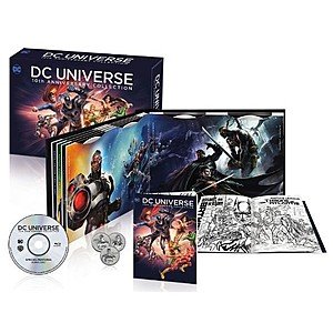 DC Universe 10th Anniversary Collection (31-Disc Blu-ray)  $140 + Free Shipping