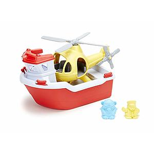 Green Toys: Dump Truck $9.50, Rescue Boat w/ Helicopter $14 & More + Free S&H