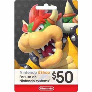 Fry's In-Store Email Exclusive: $50 Nintendo eShop Gift Card $40