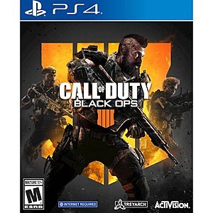 Call of Duty: Black Ops 4 (PS4, Xbox One or PC) $19.99 + Free Store Pickup
