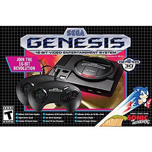 Sega Genesis Mini Console w/ 2 Controllers + 42 Games $45 + Free Shipping