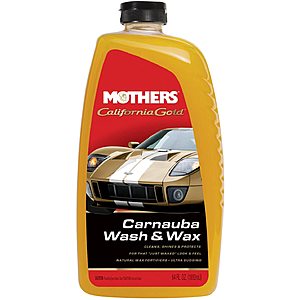 64oz Mothers California Gold Carnauba Wash & Wax, $3.12 After coupon & rebate, Advance Auto Parts