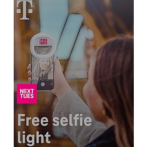 T-Mobile Customers: Selfie Light, Wendy's BOGO Spicy Chicken Sandwich Free & More via T-Mobile Tuesday App