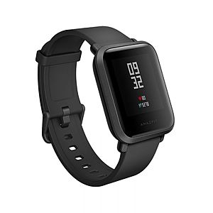 Huami Amazfit Bip Smartwatch - Black Only $49.99 AC @ GearVita