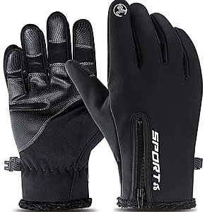 Cevapro Winter Gloves Touchscreen Thicken Warm Gloves for Running Climbing Skiing Riding Cycling 50% Off $6.49 - $7.99 Shipped Amazon Prime Many Sizes