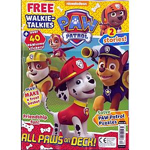 Magazine Sale: Thomas & Friends $13.50/yr, Paw Patrol $13/yr