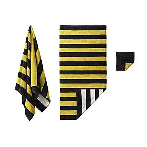 4-Pc The Locker Room Rugby Stripe Reversible Towel Set (Various Colors) $3.15 + Free Store Pickup