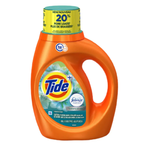 Tide Liquid Detergent: 37oz Febreze Freshness HE Liquid Detergent (Botanical Rain) $3 Each & More + Free S/H