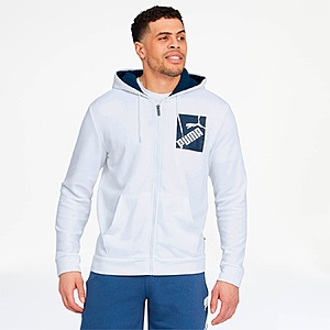 PUMA: Up to 70% Off Select Styles: Men's Big Logo Full Zip Hoodie $18 & More + Free S/H on $35+