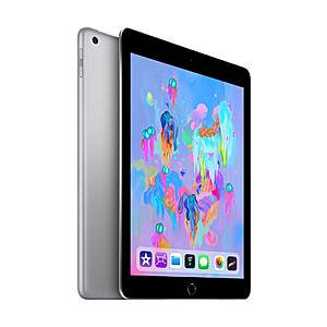 128GB Apple iPad 6th Gen 9.7" WiFi Tablet (2018 Model) $299 + Free Shipping