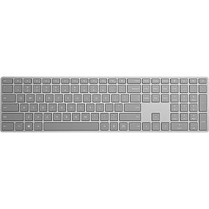 Microsoft Modern Keyboard with Fingerprint ID Bluetooth Wireless - Gray for $90.99 Best Buy