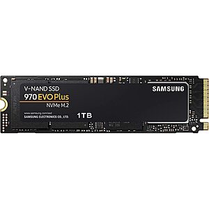 1TB Samsung 970 EVO Plus M.2 NVMe Internal Solid State Drive $84 + Free Shipping
