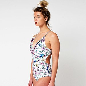 Juicy Couture Ladies Designed Stretch Swim Suit - $18.39 + FS