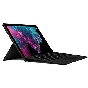 Microsoft Surface Pro 6 with keyboard - 8 gb memory - 256 gb ssd w/ office 365 : $949.99 AC + FS