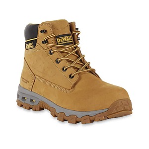 DeWalt Men's Halogen 6" Steel Toe Work Boots (Wheat, Black, Brown) $42 + Free Shipping